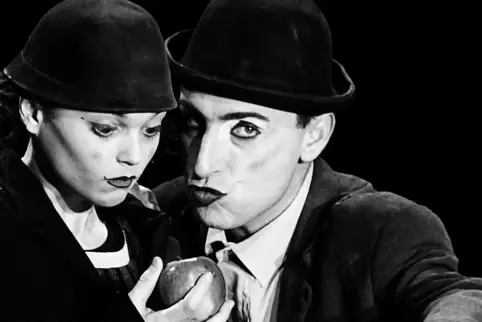 Vom Stummfilm inspiriert: Das Clown-Duo Baccalà