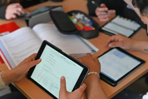 Das Tablet im Unterricht.