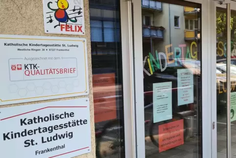 Die Kindertagesstätte in der Westlichen Ringstraße hat nach Angaben von Leiterin Karin Wieder derzeit nur vormittags geöffnet. U