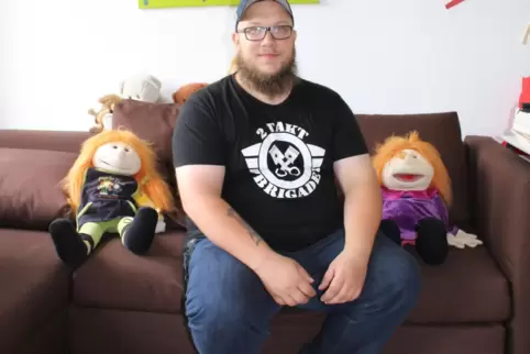  Stefan Fitzenreiter in den Clara-Räumen. 