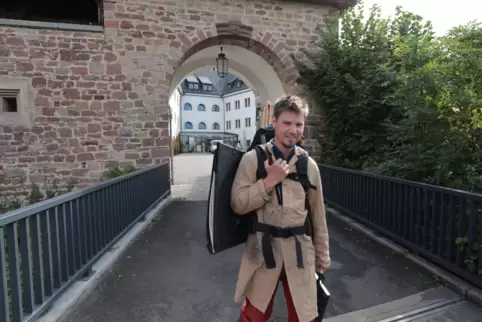 Mehrere Wochen war Heinrich Mauersberger in der VG Leiningerland unterwegs.