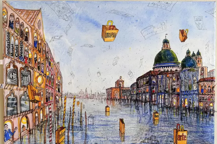 &bdquo;Venedig&ldquo;-T&uuml;te von Thitz.