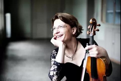 In Pirmasens ist Antje Weithaas durch ihre Konzerte mit dem Euroclassic-Festivalorchester gut bekannt. 