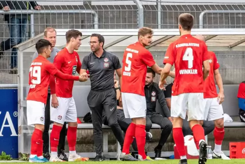  FCK-Trainer Boris Schommers will gegen den SV Sandhausen sehen, dass sein Team defensiv „so stabil arbeitet“ wie am Dienstag vo