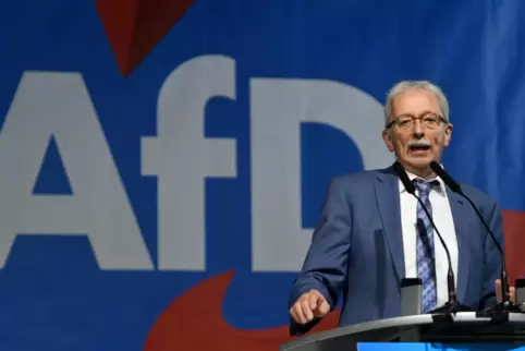 SpitzenkandidatEr werde weiterhin „allen Deutschland-Verachtern“ entgegentreten, sagte Frisch vor den Parteimitgliedern.