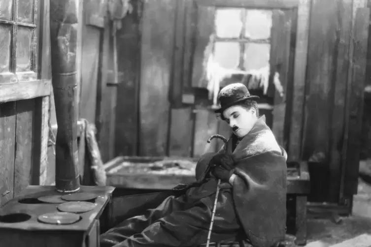 Zu Chaplins Stummfilm „Goldrausch“ wurde live musiziert.