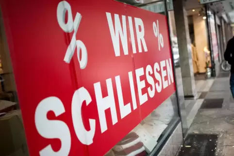 Schaufenster eines Geschäfts. 