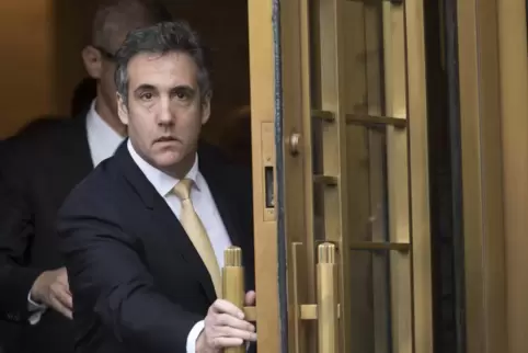 Mädchen für alles: Michael Cohen bei einem Gerichtstermin. Er wurde unter anderem dafür belangt, dass er für Donald Trump Frauen