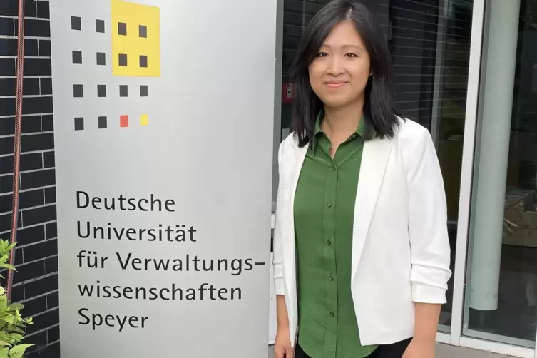 Neu an der Speyerer Universität: Taozhen Jenny Müller.