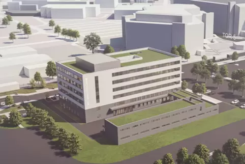 Der Neubau des Medical Centers ist zwischen Tor 5 und Tor 11 geplant – außerhalb des Werks. 