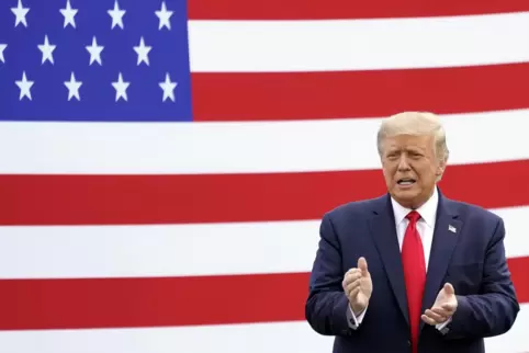 Donald Trump Anfang September in Jupiter, Florida. 