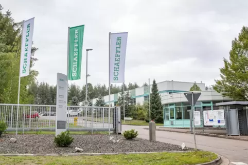 Bedroht: die Schaeffler-Betriebsstätte am Homburger Zunderbaum.,