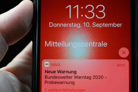 Auf den Smartphones wurde der Alarm nicht pünktlich ausgelöst. 