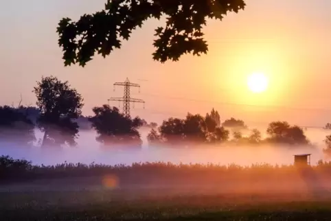 Wenn sich der Nebel aufgelöst hat, wird es richtig schön.