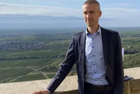 Der Historiker Kristian Buchna (37) soll den Demokratie-Ort Hambacher Schloss noch stärker ins Bewusstsein bringen. „Die Vermitt
