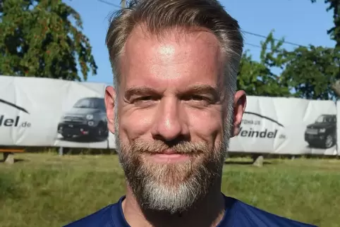 Der Mechtersheimer Trainer Ralf Schmitt. 