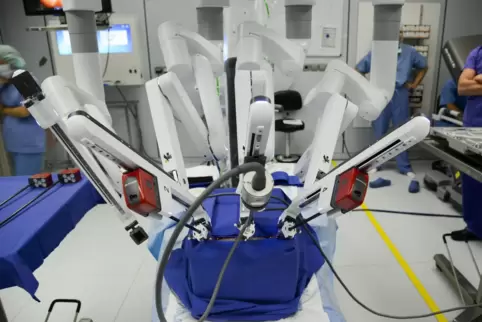 Der Da-Vinci-Roboter kann auch für Eingriffe an der Lunge genutzt werden.