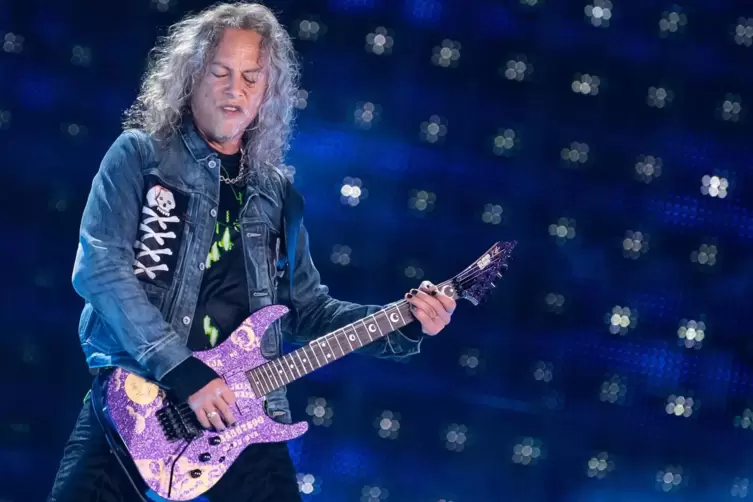 Kirk Hammett: Gitarre lässt Stimmen im Kopf verstummen. 