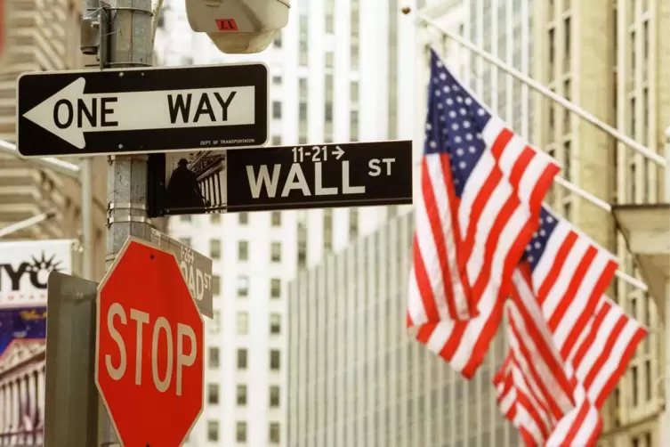 Die Lehmann-Pleite erschütterte die Finanzzentren der Welt, hier die Wall Street in New York. 