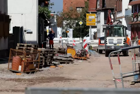 Seit Januar vergangenen Jahres ist die Offenbacher Hauptstraße gesperrt.