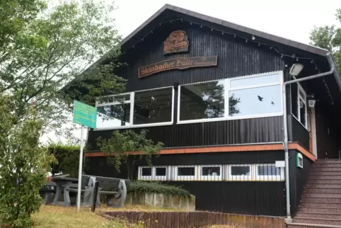 Gehört dem PWV Steinbach: die Wanderhütte.