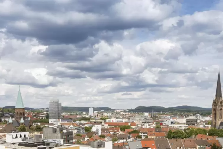 War am Dienstag die heißeste Stadt in der Pfalz: Kaiserslautern.