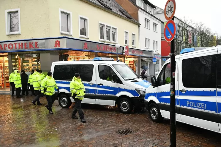 Die Polizei bereitet sich wie in den vergangenen Jahren darauf vor (das Foto stammt von 2019 am Schlossplatz), friedliches Demon