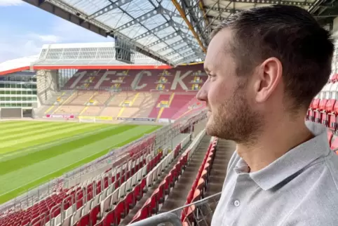 Freut sich auf Freitag: Jörg Wassmann, Leiter Sicherheits- und Stadionbetrieb beim FCK.