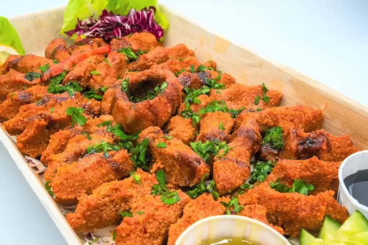 Wird als arabisches Tatar bezeichnet: Kibbeh Nayeh. 