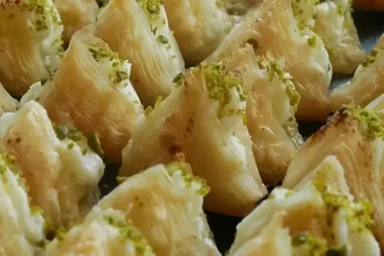 Eine der orientalische S&uuml;&szlig;speisen: Baklava.