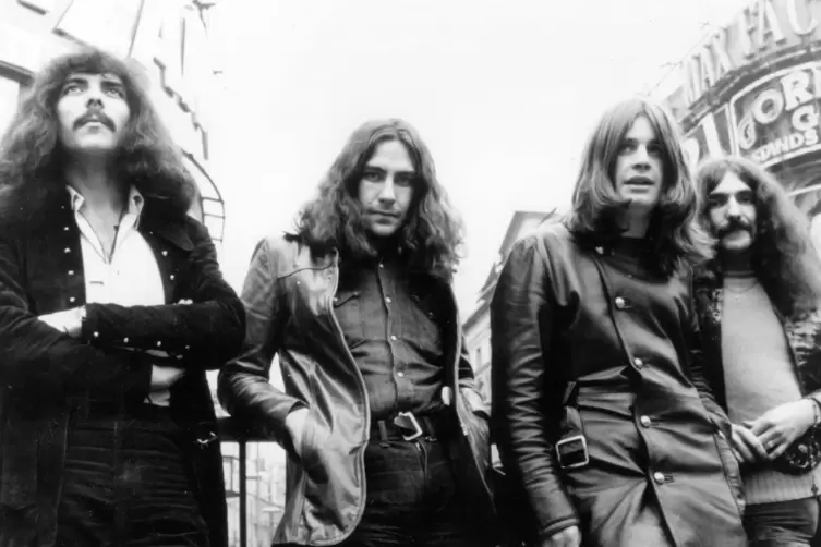 Black Sabbath in ihrem entscheidensten Jahr: Die Aufnahme entstand 1970.