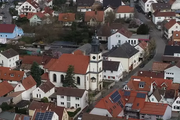 Was macht den optischen Reiz der Stadtdörfer aus? Hier ein Blick auf Mörlheim. 