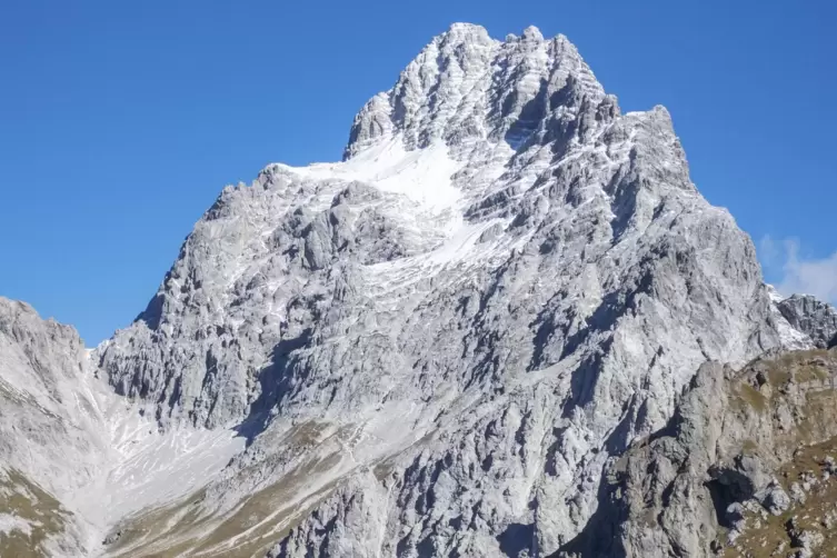 Schimpers Entdeckung: Die Entstehung der Alpen (hier der Watzmann bei Berchtesgaden) durch Auffaltung beim Aufeinandertreffen zw