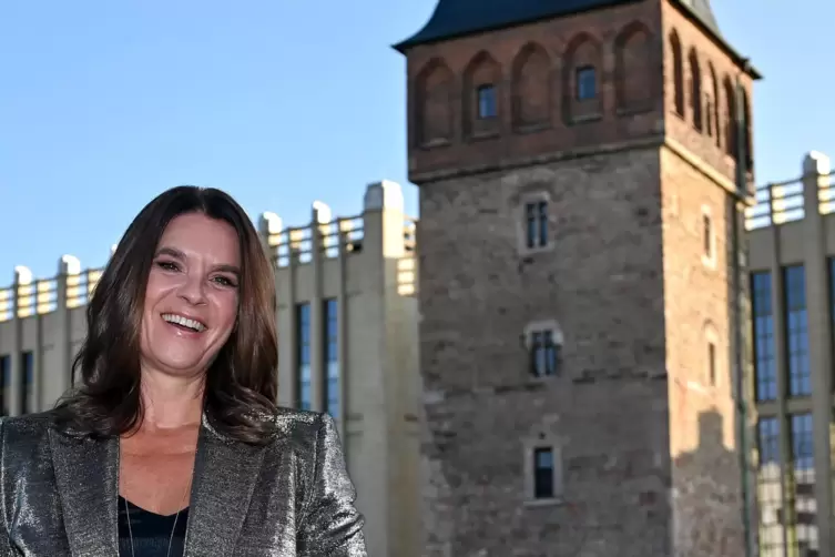 Katarina Witt: Noch mit DDR-Fahrerlaubnis unterwegs. 