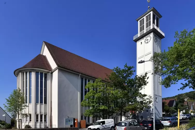 Die Hambacher Pauluskirche. 