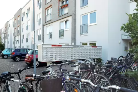 Wieder voll: Das Studierendenwohnheim in der Godramsteiner Straße. 