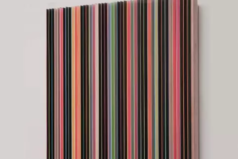 Die galerie linde hollinger zeigt Werke von Jürgen Paas, hier „Jukoebox II“ aus dem Jahr 2017. 