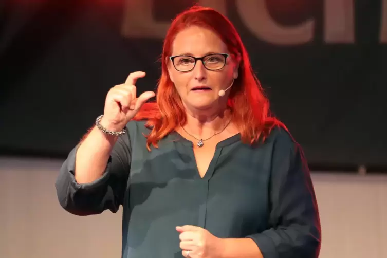 &bdquo;Ich m&ouml;chte nur noch in Speyer spielen&ldquo;, schw&auml;rmt Anny Hartmann.