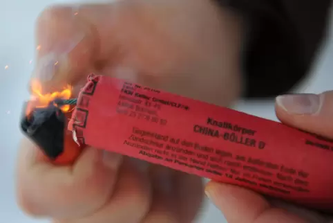 Ein Knallkörper hat vermutlich den Brand ausgelöst. 