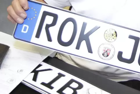 Von KIB zu ROK wechselten damals viele Kennzeichen.