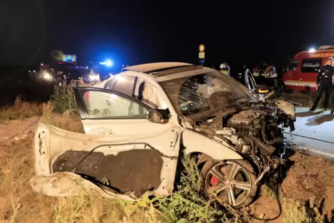 Unfallfahrzeug.