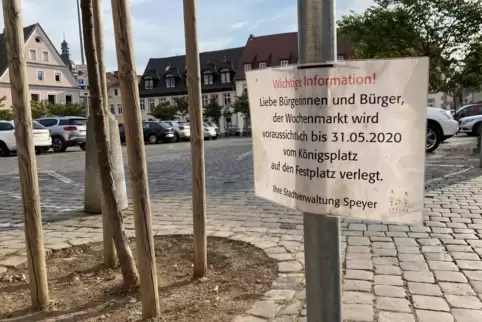 Daraus ist nichts geworden: immer noch angekündigte Königsplatz-Rückkehr zum Juni 2020. Daraus ist nichts geworden: immer noch angekündigte Königsplatz-Rückkehr zum Juni 2020.