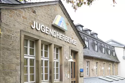 Die Jugendherberge auf der Burg Lichtenberg.