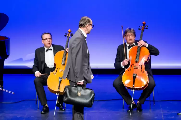„Meier und die Geier“ laden ein zur „Klangrazzia“, ein Kabarett-Comedy-Konzert am 28. Februar.