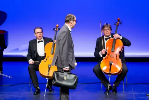 „Meier und die Geier“ laden ein zur „Klangrazzia“, ein Kabarett-Comedy-Konzert am 28. Februar.