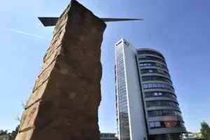 Das Verwaltungsgebäude der TU Kaiserslautern. 