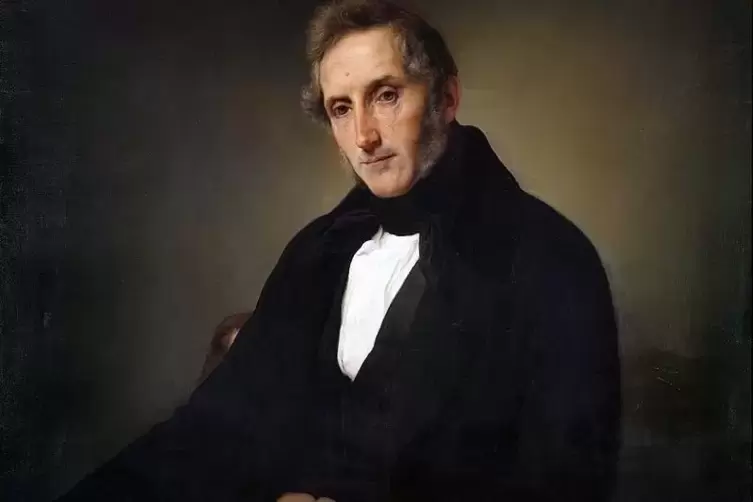 Alessandro Manzoni, 1841, Porträt von Francesco Hayez.