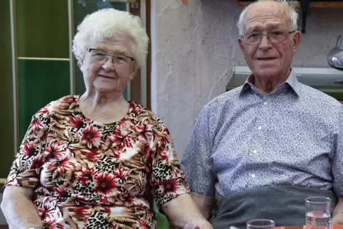 Ruth und Willebert Vettermann sind seit 70 Jahren ein Ehepaar.
