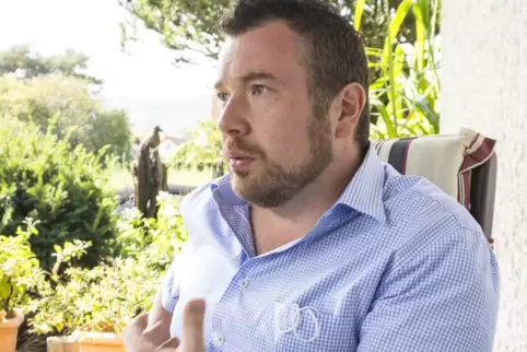 Patrick Weißler aus Schwanheim. 