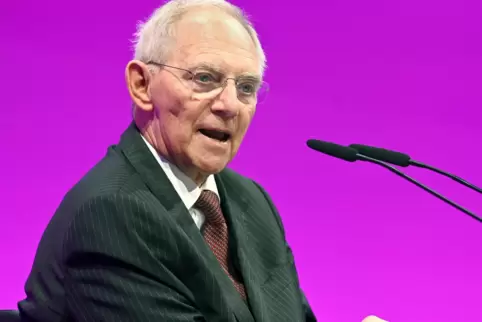 Sieht gewachsenes Vertrauen in die Politik: Wolfgang Schäuble.